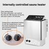 Electric Sauna Heating Stove, 4.5KW- 9KW Stainless Steel Sauna Heater with Timer & Temperature Adjustable, Wet and Dry Bath Sauna Oven with Internal Controller, for Home Hotel Spa Shower,6KW view 4