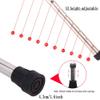 Folding Crutch,Folding Walking Crutches, Adult Underarm Crutches, Ergonomic Handle, 1 Count, Supports Up to 100kg/220lbs (Size : Medium) view 4