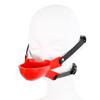 Couple Leather Game Funnel, Mouth Ball Exercise Accessory, Punishment Game Tool - B152 (red) view 3