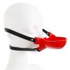 Couple Leather Game Funnel, Mouth Ball Exercise Accessory, Punishment Game Tool - B152 (red) view 4