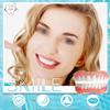 False teeth, Dentures Veneer Natural Instant Veneers Tooth Teeth Top Bottom False Teeth Men and Women,12pcs view 2