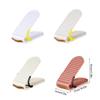 Multipurpose 2 Piece Shoe Storage Solution Rack with 3 Height Adjustable Design, Portable and Organized Shoe Display view 3