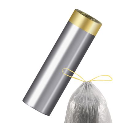 20L Bin Bags 15 Counts 10L Bin Liners 15L 10-20L Tie Handle Bin Bags Kitchen Garbage Bags for Home Office
