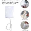 Bedside Shower Inflatable Bathtub Kit for Disabled Older People - Portable Tub with Electric Air Pump and Water Bag, Full Body Bed Bath Water Basin for Elderly view 2