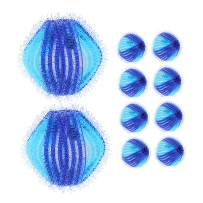 Artibetter 10pcs Laundry Balls Hair Remover Lint Remover Clothes Cleaning Ball Reusable for Pet Hair