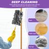 14Pcs Duster Refill Fleece Refills for Swiffer,Reusable Duster Refills Compatible with swiffer Hand Duster,Dry/Wet Dual Use Duster Heads,for Cleaning Ceiling Fan Blinds Window view 2