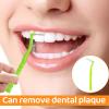 30PCS Interdental Brushes, 5 Size L Shaped Dental Brushes with Non-Slip Handle Angled Head Tooth Picks Floss Sticks Dental Floss Brushes for Braces Oral Cleaning Narrow Tooth Cleaning Tools view 4