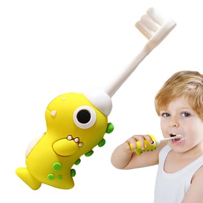 Toddler Soft Toothbrush, Dinosaur Toothbrush for | Safe and Harmless Child Toothbrush Toddler Training Toothbrush, Cute Toothbrush For, Bros