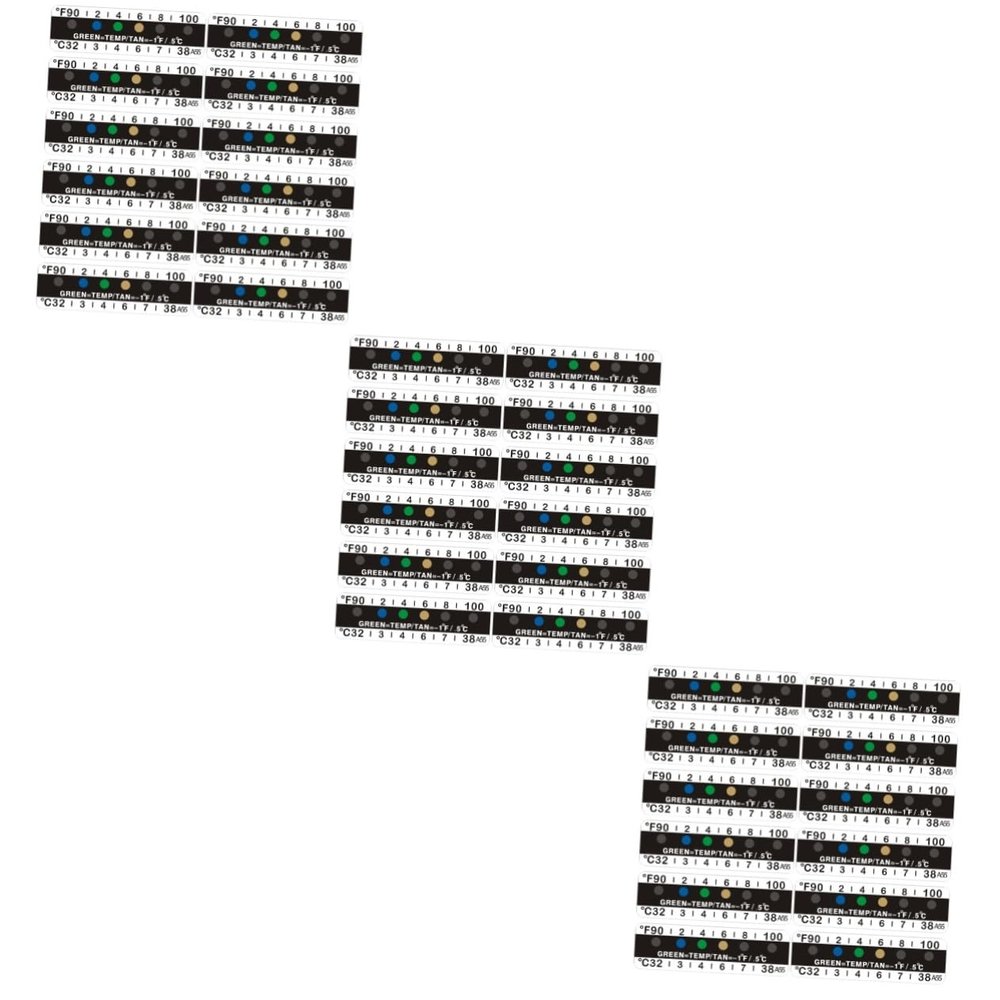 FRCOLOR 75pcs Temperature Strips for Urine Testing Strips Temperature Sticker for Home Health Monitoring and Quick Checks