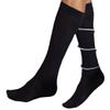 Cotton Rich Knee High Compression Socks for Men 15-20 mmHg, Comfort Top Gents Energising Work and Travel Flight Socks for men, Improves Blood Flow & Circulation (Black, S) view 1