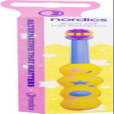 Eco Toothbrush Baby | from 0-2 Years | with 4,080 Bristles | Nordics (Yellow/Purple, 1 Piece (Pack of 1)