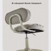 Rolling Beauty Stool with Adjustable Height and Comfortable Seat Heavy Duty Stool for Salon Bar Clinic Certified Rod Included view 4