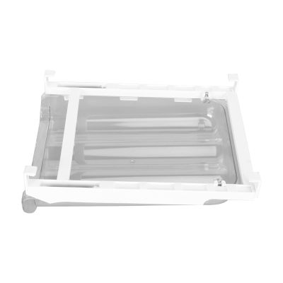 Fridge Egg Drawer Organizer Holder Large Capacity Extendable Plastic Egg Holder Drawer for Fridge Shelf Kitchen