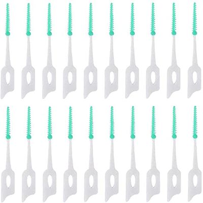 Interdental Brushes Portable Cleaner Between Toothpicks Oral Care Tool 20 Pieces
