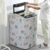 BAMFY Washer and Dryer Covers for The Top Anti-Slip Waterproof Washing Machine Protector Cover for Front Load, Dust-Proof Top Cover for Home Kitchen Laundry Room(60 * 63 * 87,FLIP-TOP_C) view 2