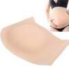 HQYMXYGEUR Silicone Realistic Artificial Fake Belly Simulation Fake Pregnant Belly,Real Feel Soft Silicone False Tummy Bump,AntiShake Fake Belly Props for Actor Performance Photography,4-5months view 1