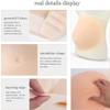 HQYMXYGEUR Silicone Artificial Fake Belly,Fake Pregnant Belly False Tummy Bump Silicone,Realistic Bump Tummy Great For Film Props Spoof Costume Cosplay(6monthstwins) view 4