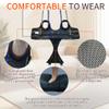Ehucon Comfort Padded Patient Lift Walking Sling,Portable Standing Harness to People/Handicap for Ambulating Support Training,500 lbs Safety Loading (Black, Extra Large) view 4