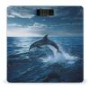 Dolphin Jumping Out of The Ocean Weighing Scales Body Weight Digital Bathroom Scale with High Precision Sensors LED Display view 1