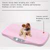 XNXYSMKJ Smart Weigh Pets Scale, 44 Pound Capacity,Accurate Digital Scale,for Dog Vet Use Small Animal Dog,2 AA Batteries,automatic Shutdown (Pink) view 2