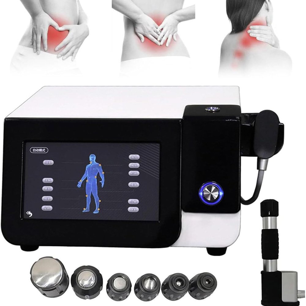 DPQYJPP Shockwave Therapy Machine for Joint,Muscle,Shoulder,Waist Pain Relief,Extracorporeal Shockwave Therapy for Health Rehabilitation Center,Clinic,Non-invasive,No Side Effects