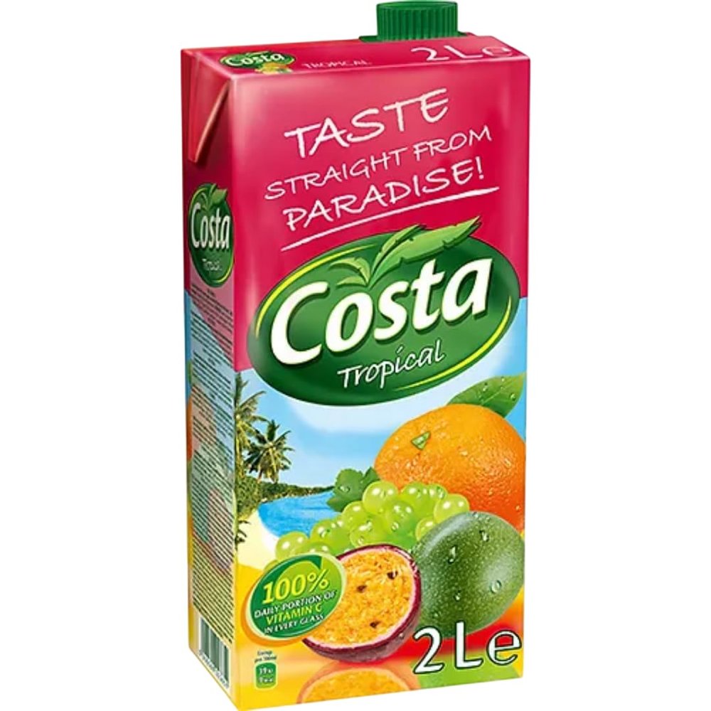 COSSTA Tropical Drink Juice fruit juice 2000 Mililiter