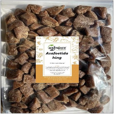 Asafoetida Hing (Black Khada) Premium Quality By Ash Spice Company (1900g)