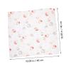 Mikinona Japanese Style Bento Wrapping Cloth 100% Cotton Beige Handkerchief Square Wrapping Fabric, Practical and Convenient to Carry for Lunch Box Packing and Tablecloth Use view 2
