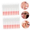 GOOHOCHY 80pcs Portable Interdental Brushes Toothpicks Dental Floss Picks Lightweight TPE Material Oral Care Tools for Traveling and Office Use view 4