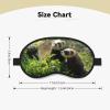 Wildlife Ferret Printed Sleep Black Edge Eye Mask, with Good Shading Effect, is an Ideal Choice for Travel, Meditation, Etc view 4