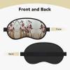 Bunch of Berries Printed Sleep Black Edge Eye Mask, with Good Shading Effect, is an Ideal Choice for Travel, Meditation, Etc view 2