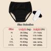 3 Pack Incontinence Underwear for Women Men,Adult Cloth Diapers Washable Leak Proof Underwear Reusable Home Care Incontinence Leakage Protective Panties Shields(A02,XXX-Large) view 2
