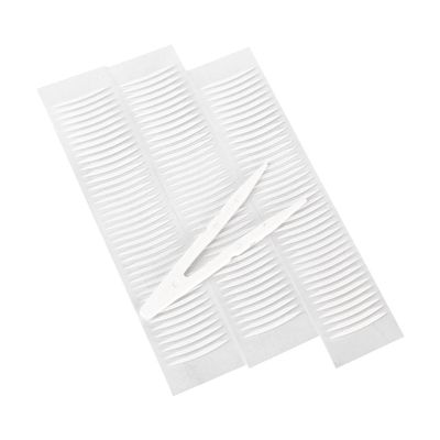 120pcs V- Shape Adhensive Double-Sided Eyelid Eye Tape Sticker Cosmetic Makeup Invisible