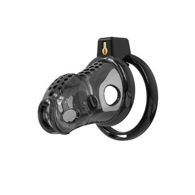 Soft Resin Protective Cage - Men's Fitness Protective Cage A326 (Black, L)