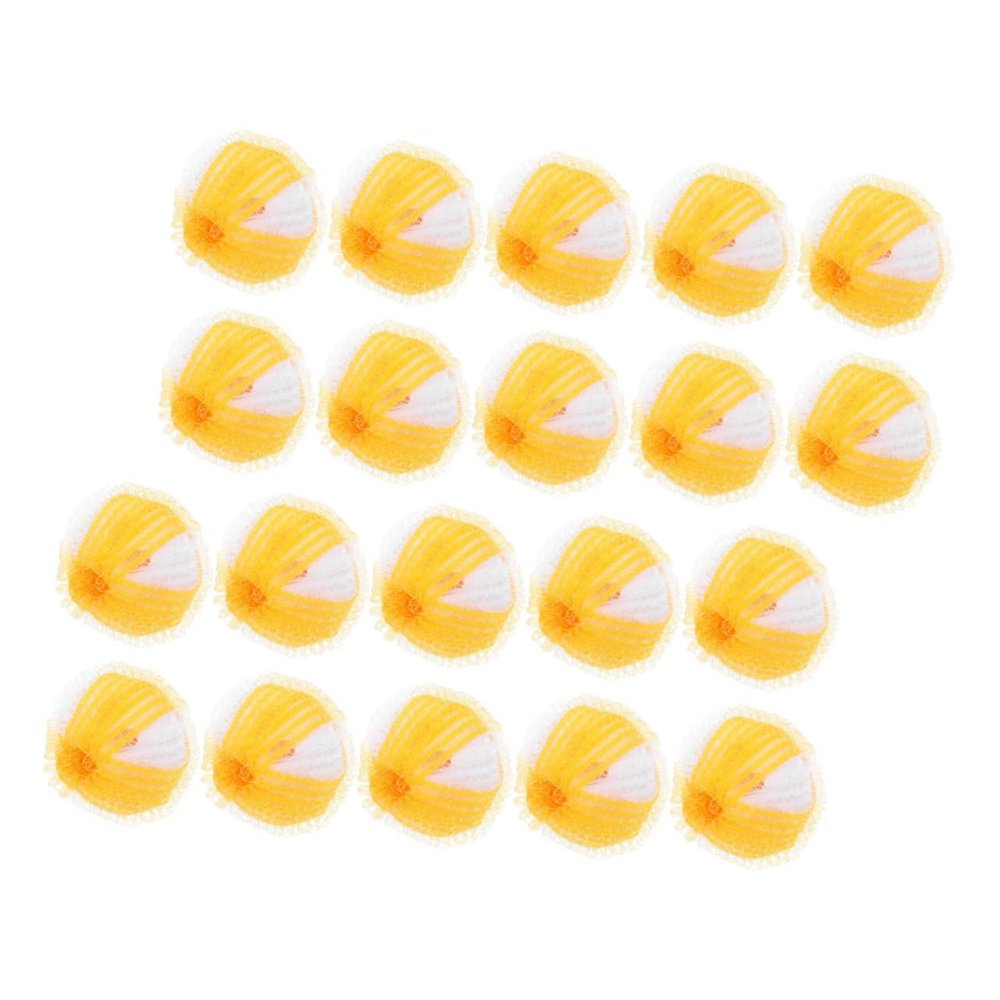 KONTONTY 20pcs Laundry Pet Hair Remover Lint Balls Dog Hair Dryer Ball Remover Laundry Pet for Washing Machine