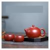 GLETSF Purple Clay,Chinese Ceramic Household Hand-Carved Tea Ceremony Supplies Loose Leaf Tea Steeper view 3