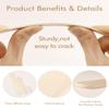 Popsicle Sticks for Crafts Ice Cream Sticks Craft Sticks Bulk 300 Pcs, 3 Mixed Sizes view 3