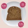 HeyLO Low Carb Brown Bread, 2 x 320g, 1.2g Carbs & 4.3g Protein per Slice view 3