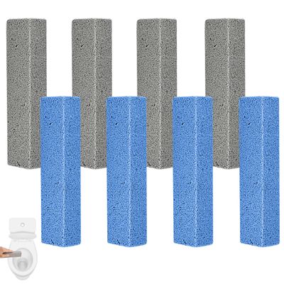 8PCS Pumice Stone for Toilet, Pumice Toilet Cleaner, Toilet Pumice Sticks, Replaceable Toilet Pumice Stone for Kitchen Bathroom Toilet(3.52.515cm)