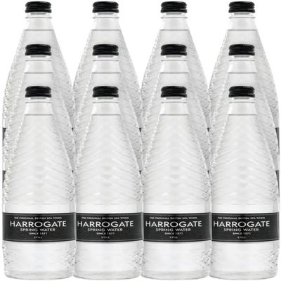 Harrogate Still Spring Water 750ml Glass Bottle (Pack of 12)