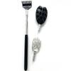 3 Removable Heads Stainless Steel Portable Back Scratcher Massager,Portable Back Massager with Interchangeable Heads - Itch Relief Guaranteed view 1