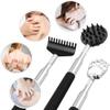 3 Removable Heads Stainless Steel Portable Back Scratcher Massager,Portable Back Massager with Interchangeable Heads - Itch Relief Guaranteed view 4
