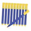 GOOHOCHY 10 Pcs Money Detector Pens with Light Mine, Cash Checker Pen for Business and Restaurant Use, Pp Blue, Comfortable Grip, Resistant to Fading view 1