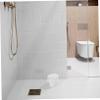 NULYLU Shower Stool Bath Stool for Elderly Non-Slip Shower Foot Rest for Bathroom for Adults and Boys and Girls view 4