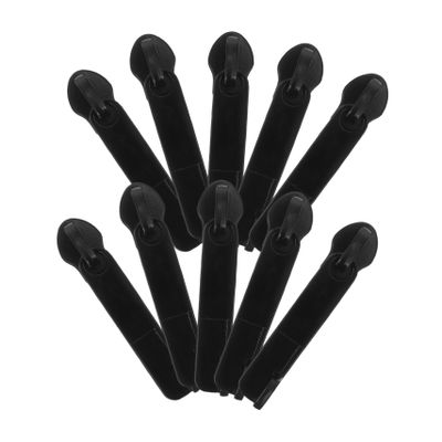 10pcs Suitcase Explosion-Proof Zipper Zippers Replacement Zipper Pulls Zip Zipper Replacement Slider Zipper Pulls DIY Repair Pull Replacement for Zip Repair Black Nylon