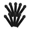 10pcs Suitcase Explosion-Proof Zipper Zippers Replacement Zipper Pulls Zip Zipper Replacement Slider Zipper Pulls DIY Repair Pull Replacement for Zip Repair Black Nylon view 1