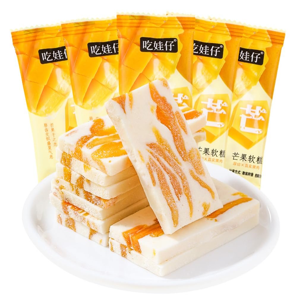 WSYLS sponge cake snacks Strawberry and mango flavor (Mixed flavors,30 packs)