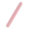 Akozon Portable Toothbrush Case - Simple Stripe Travel Toothbrush Holder, Compact Toothbrush Storage Container for Easy Travel and Hygiene