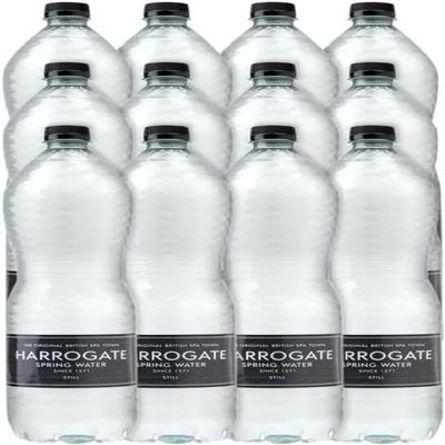 Harrogate Still Spring Water 1.5L Plastic Bottle P150121S (Pack of 12)