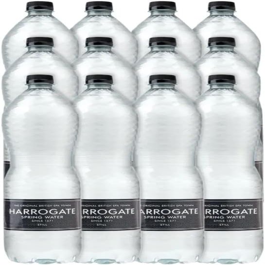 Harrogate Still Spring Water 1.5L Plastic Bottle P150121S (Pack of 12)